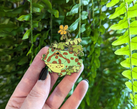 Pacman Frog - Herpetoflora ii Enamel Pin Collection