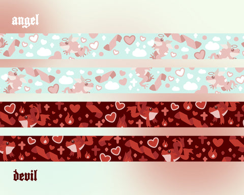 Angel and Devil Decora Washi Tapes - 15mmx10m