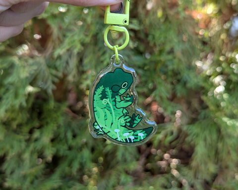 Frogscapes Series 8 - 2" Epoxy Acrylic Charm Keychains