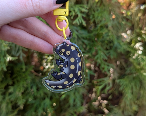 Frogscapes Series 8 - 2" Epoxy Acrylic Charm Keychains