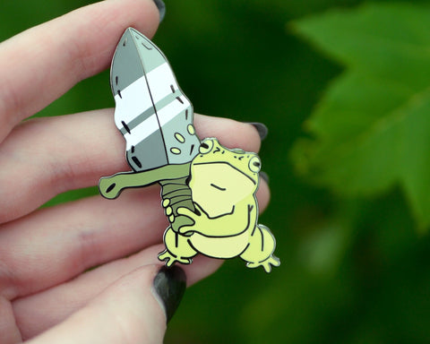 Broad Frogsword : Ruins Enamel Pin Collection