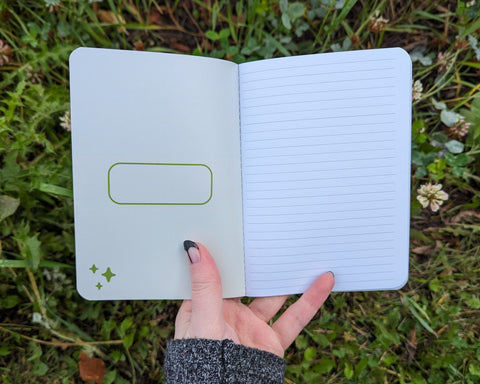 Ghosty - A6 Mini Lined Notebook