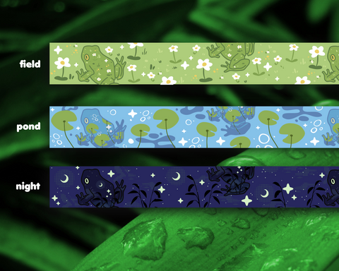 Frogscapes Washi Tapes
